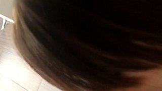 POV Blowjob Teen Girl Brunette Compilation