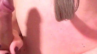 Hot Blonde Jerks Cock and Make It Cum Dirty Talking