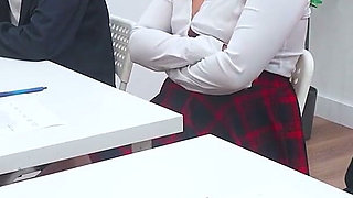 Sex Classes with a Student Pussy. Sofia Jimenez Scores a Threesome with Friends at Fakings