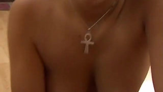 Big Dick Guy Gets His Dick Sucked by a Pretty Whore with Cute Short Hair