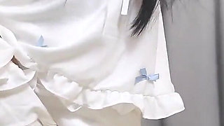 Xr24-a Girl Wearing White Clothes and White Stockings Was Hung up and Bondage Tickling