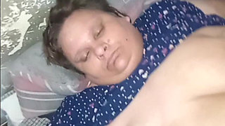 Step Mommy Gives Step Son Handjob & Cum on Her Boobs