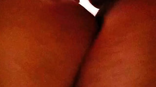 POV vertical doggy style fucking the big-assed milf