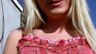 Alma Delux euro slut ass fucked by nick lang, outdoor, indoor, blonde, petite, babe, only anal, ass fuck, swallow, long version