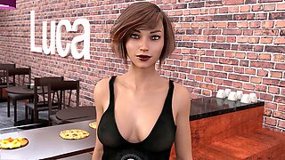 Cheating girlfriend and her lover humiliate her cuck boyfriend in this wild scene