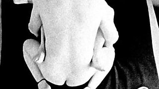 Horny Granny Gets Fucked in Black and White